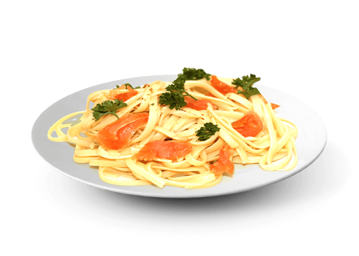 TAGLIATELLES AU SAUMON